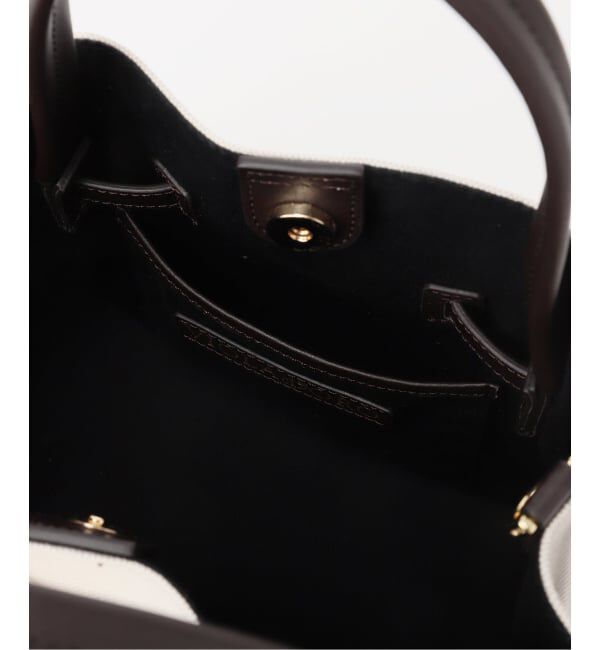 Spick and Span「VIOLAd&rsquo;ORO / ヴィオラドーロ 別注キャンバス*レザートートバッグM*」|トートバッグ|