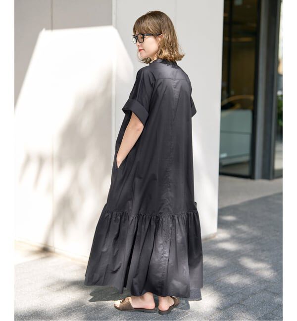 Spick and Span「《追加》ローンティアードマキシワンピース」|ワンピース|