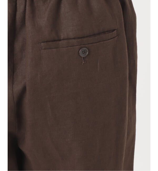 FRAMeWORK「≪予約≫LINEN EASY パンツ」|スラックス|