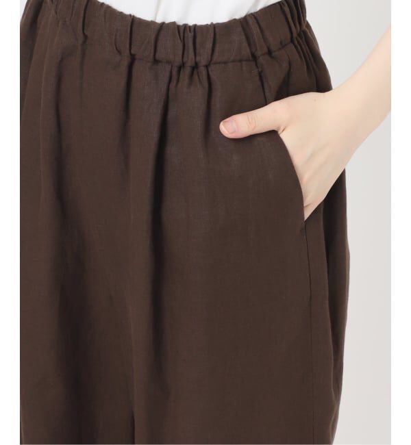 FRAMeWORK「≪予約≫LINEN EASY パンツ」|スラックス|