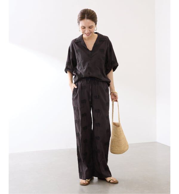 FRAMeWORK「≪予約≫COUTURE D`ADAM/クチュールドアダム parm tree embroidery パンツ」|その他|