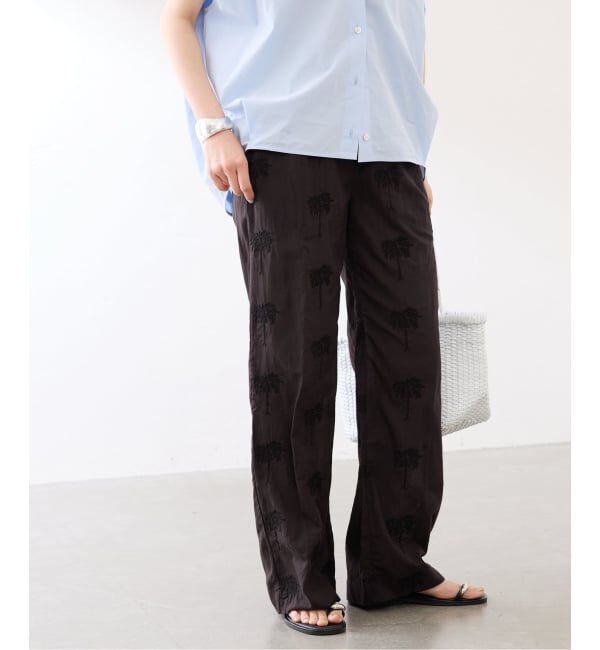 FRAMeWORK「≪予約≫COUTURE D`ADAM/クチュールドアダム parm tree embroidery パンツ」|その他|