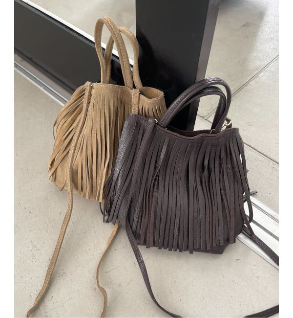  「MILLELA FIRENZE/ミレッラ FRINGE TOTE」|トートバッグ|