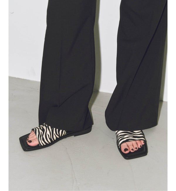 GRISE「GRISE LEATHER SLIDE サンダル」|サンダル|