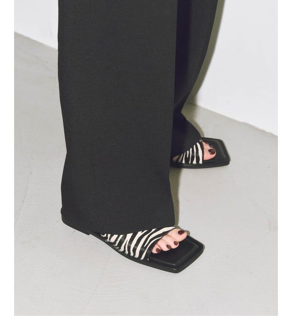 GRISE「GRISE LEATHER SLIDE サンダル」|サンダル|