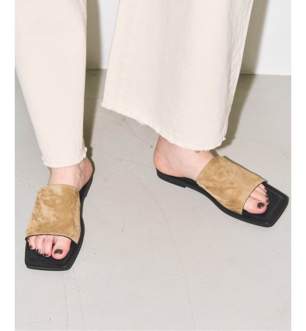 GRISE「GRISE LEATHER SLIDE サンダル」|サンダル|