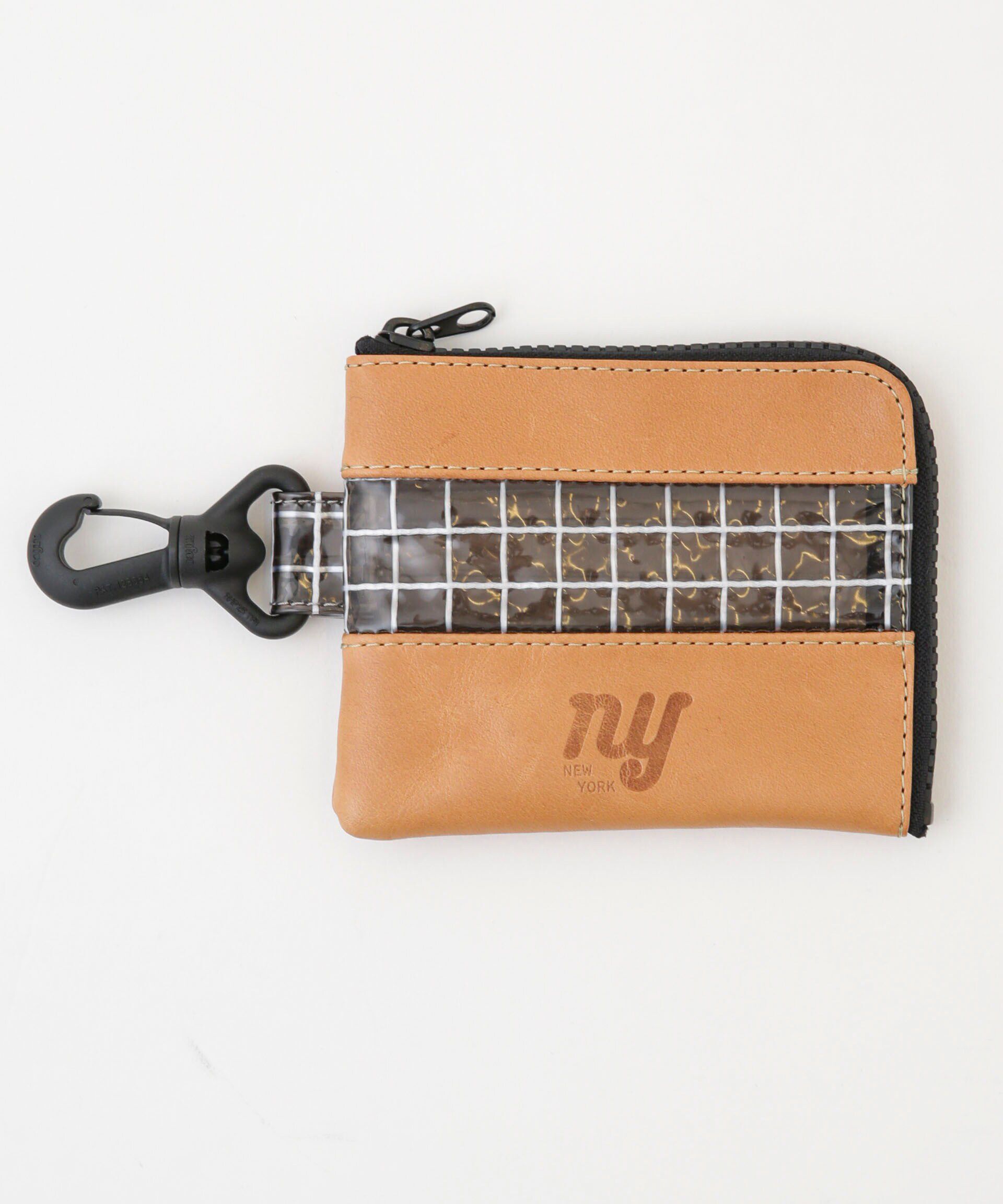 nano･universe「TAMANIWA/別注 NY logo POUCH」|ポーチ|