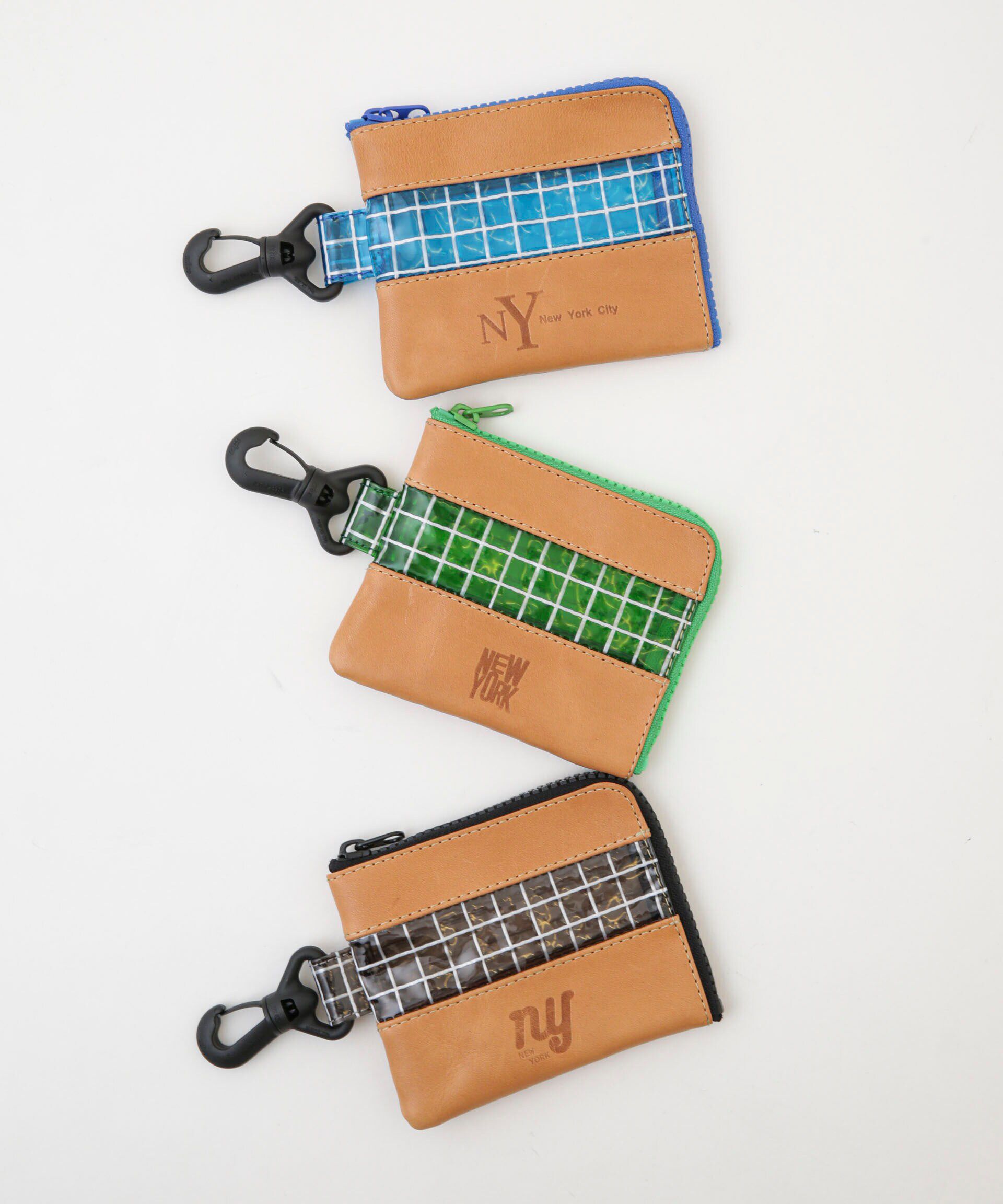 nano･universe「TAMANIWA/別注 NY logo POUCH」|ポーチ|