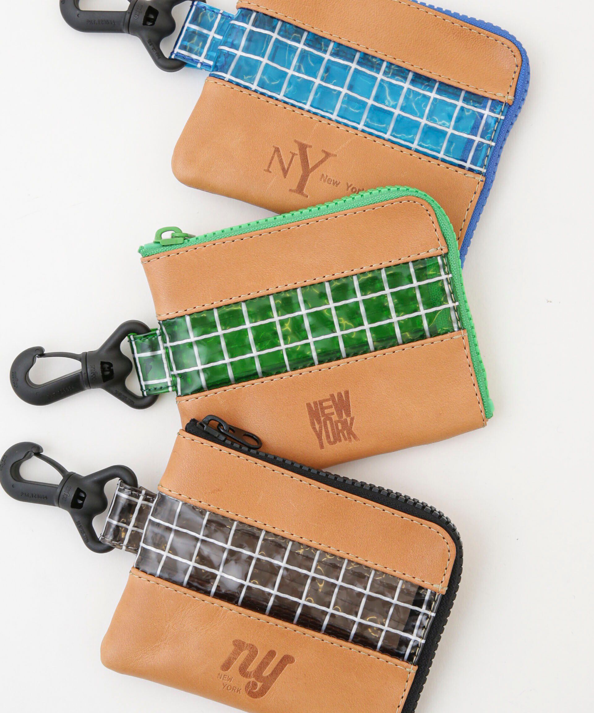 nano･universe「TAMANIWA/別注 NY logo POUCH」|ポーチ|