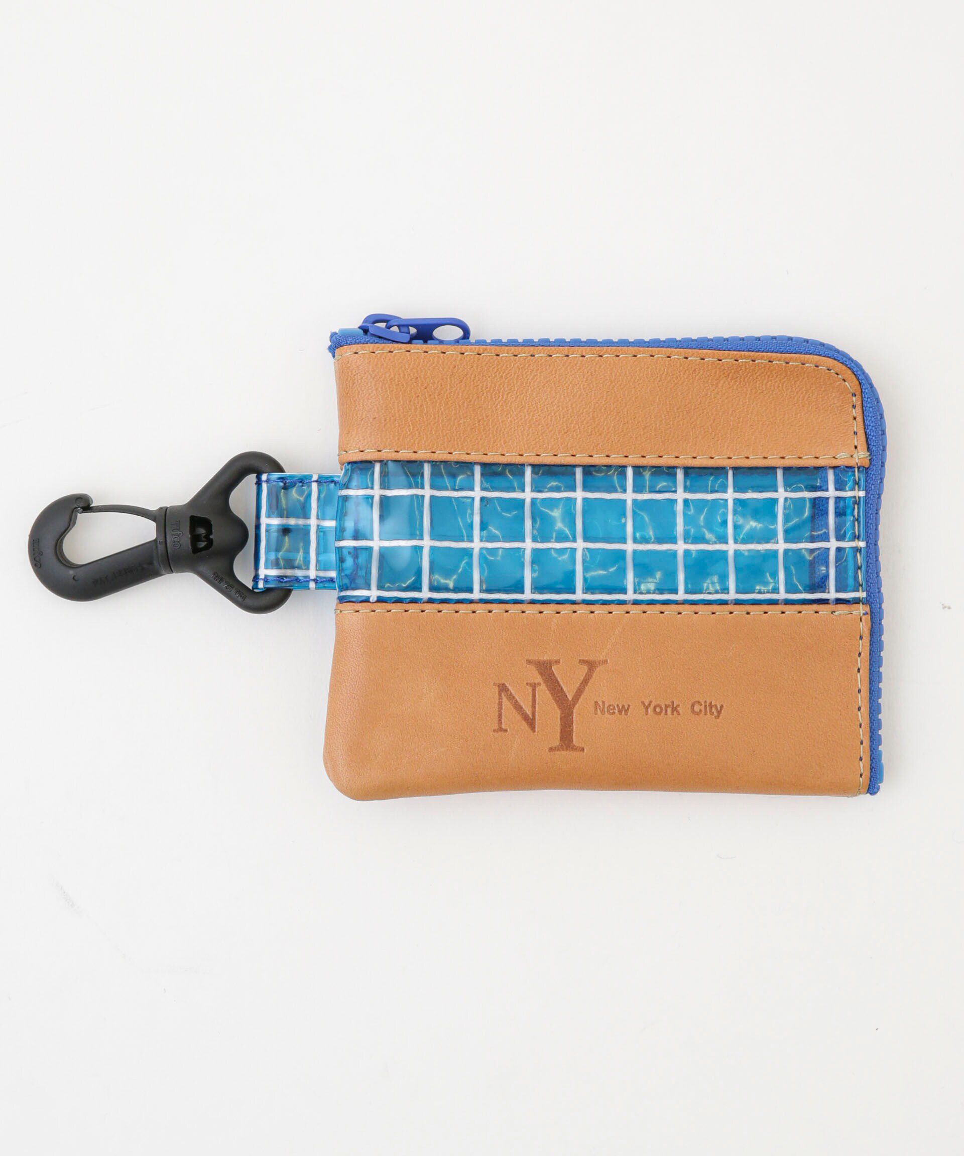 nano･universe「TAMANIWA/別注 NY logo POUCH」|ポーチ|