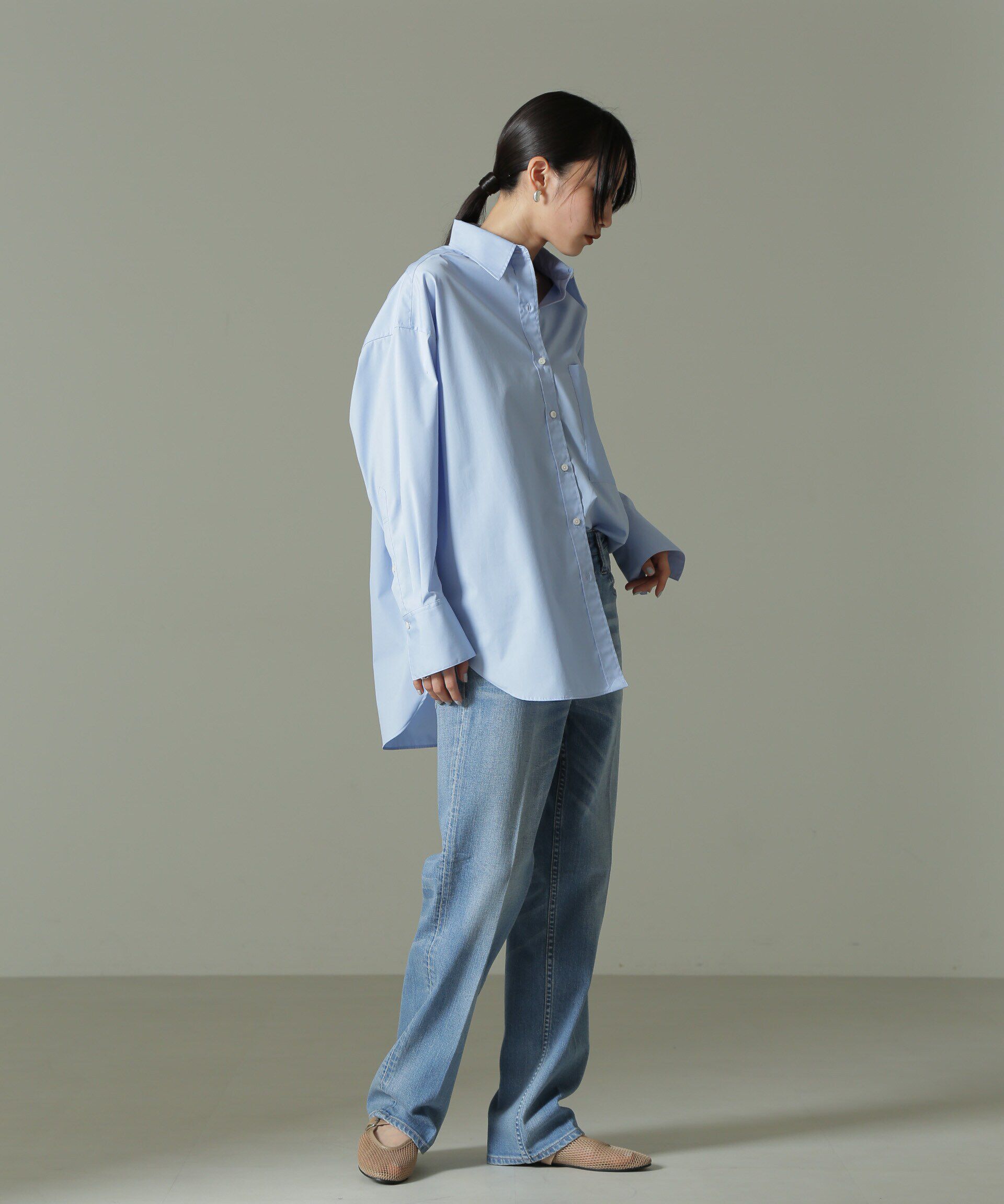 nano･universe「Healthy DENIM/別注 Tallow ストレート デニム」|チノ|