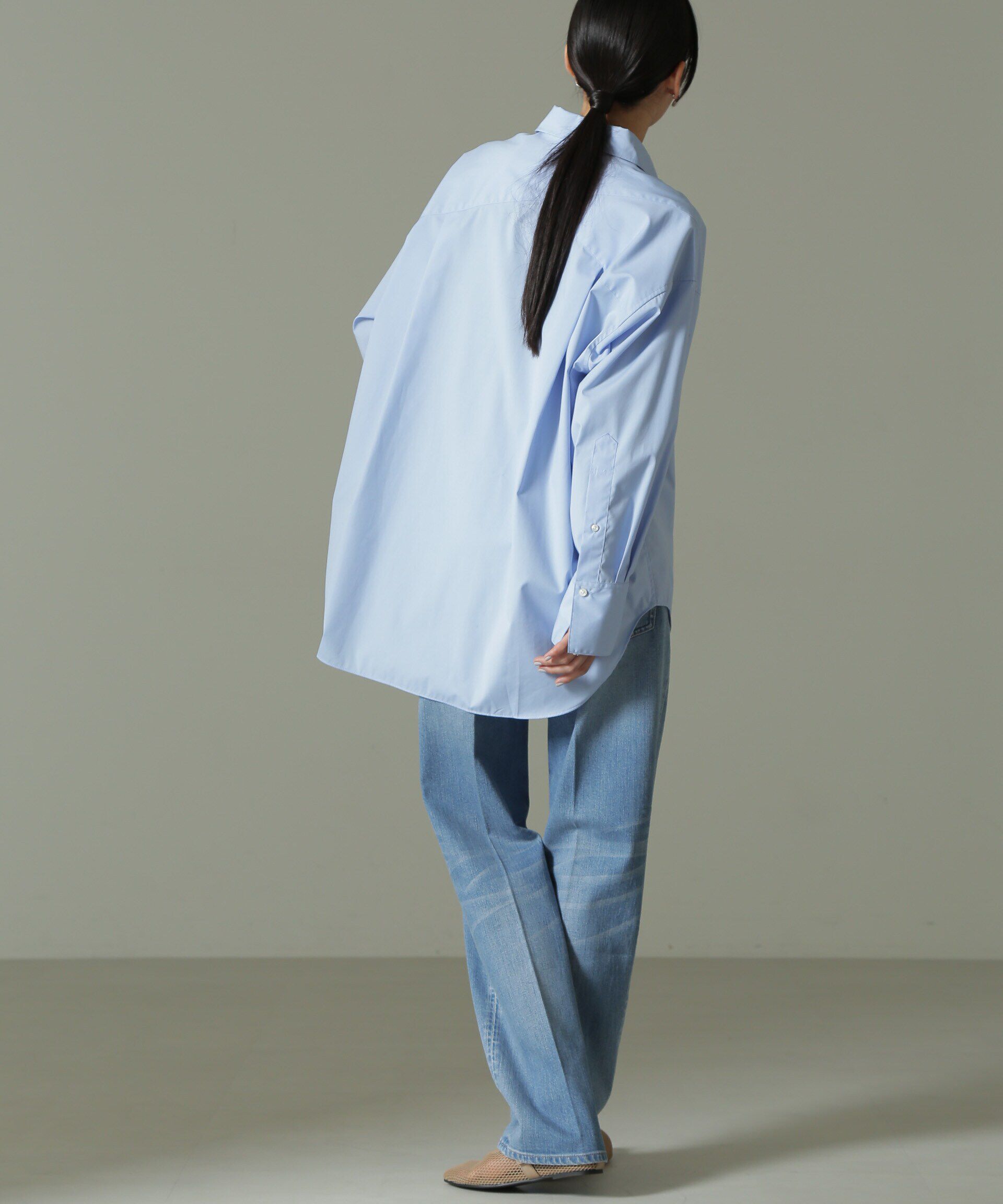 nano･universe「Healthy DENIM/別注 Tallow ストレート デニム」|チノ|