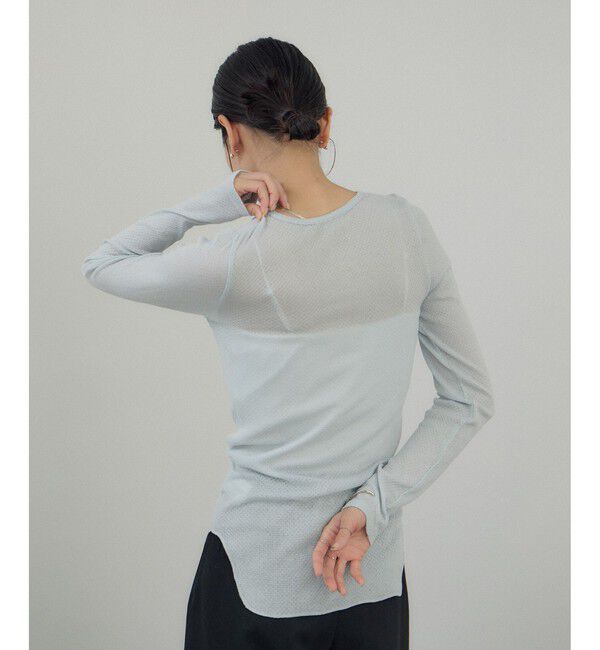 SALON adam et rope'「鹿の子フライスヘンリーネックプルオーバー」|Tシャツ・カットソー|