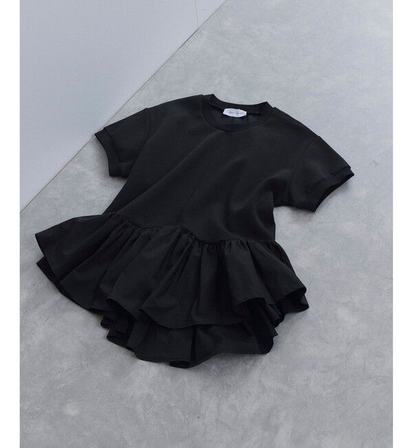 ADAM ET ROPE'「ペプラムスウェット」|Tシャツ・カットソー|
