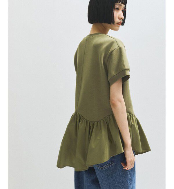 ADAM ET ROPE'「ペプラムスウェット」|Tシャツ・カットソー|