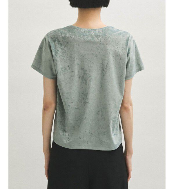 ADAM ET ROPE'「クラッシュベロアTEE」|Tシャツ・カットソー|