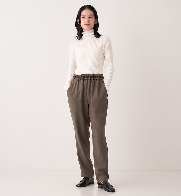 collex「ウエストドローストリングテーパードパンツ」|その他|