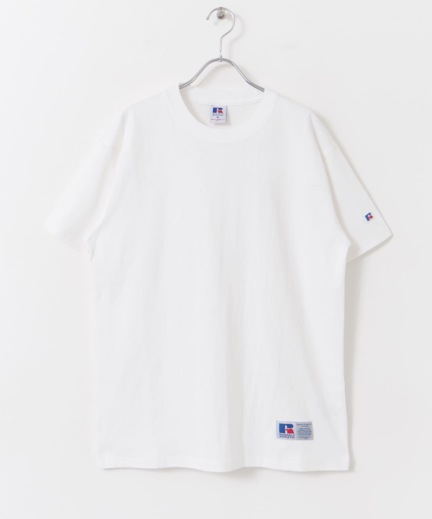 URBAN RESEARCH DOORS「『別注』RUSSELL ATHLETIC&times;DOORS　USA Cotton Basic Tee」|Tシャツ・カットソー|