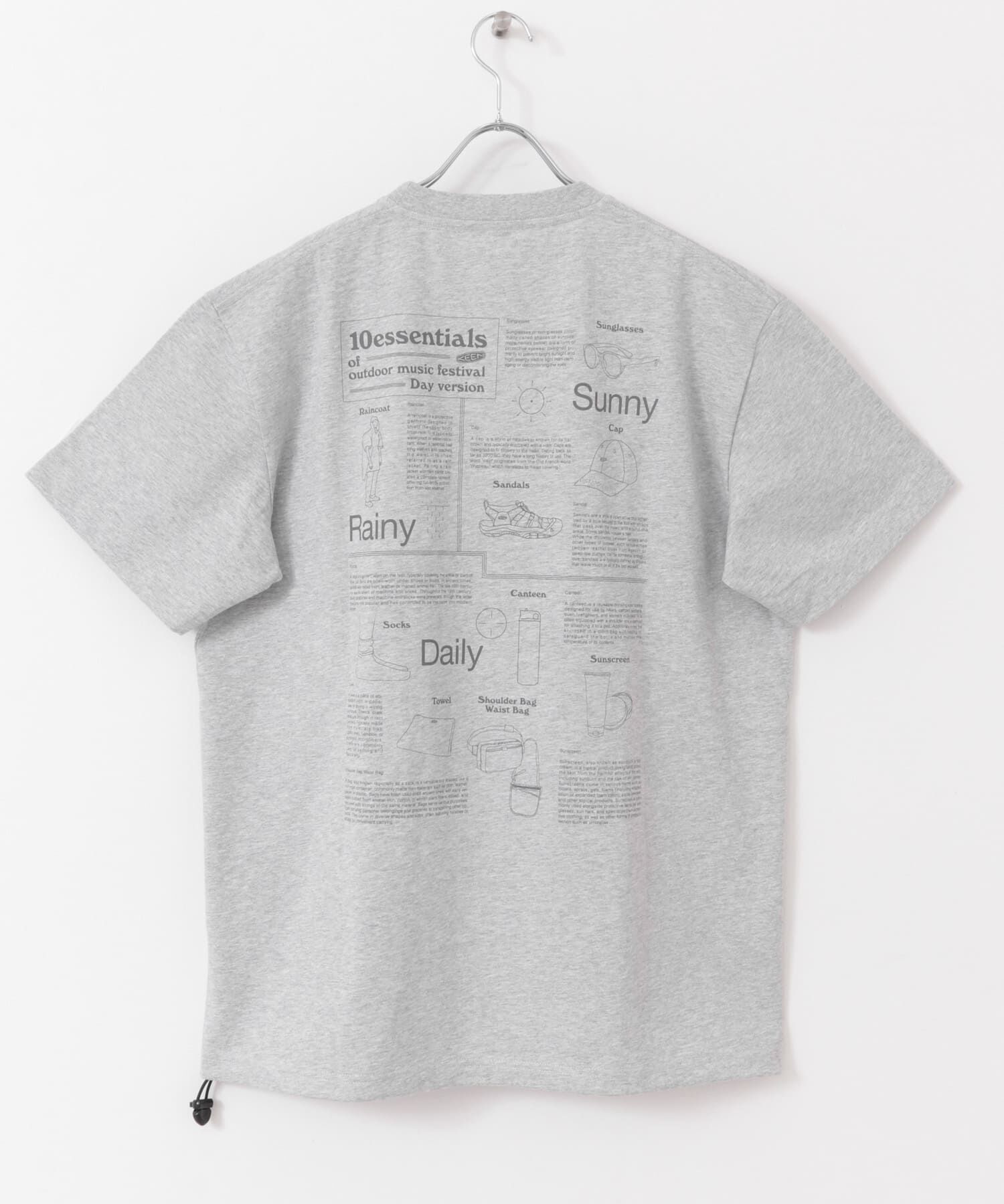 URBAN RESEARCH DOORS「『別注』KEEN&times;DOORS　OC/RP10ESSENTIALS T-SHIRTS」|Tシャツ・カットソー|