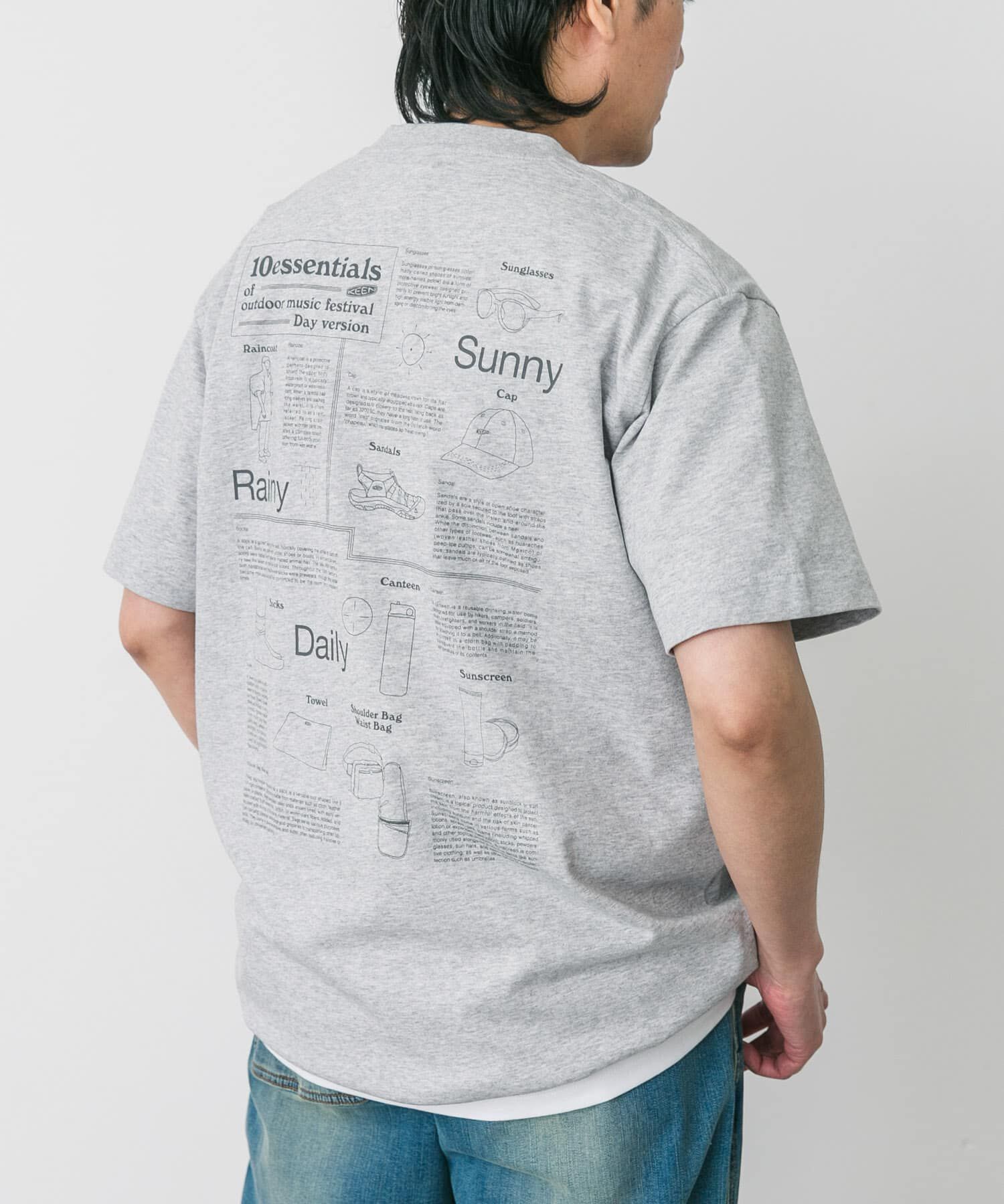 URBAN RESEARCH DOORS「『別注』KEEN&times;DOORS　OC/RP10ESSENTIALS T-SHIRTS」|Tシャツ・カットソー|