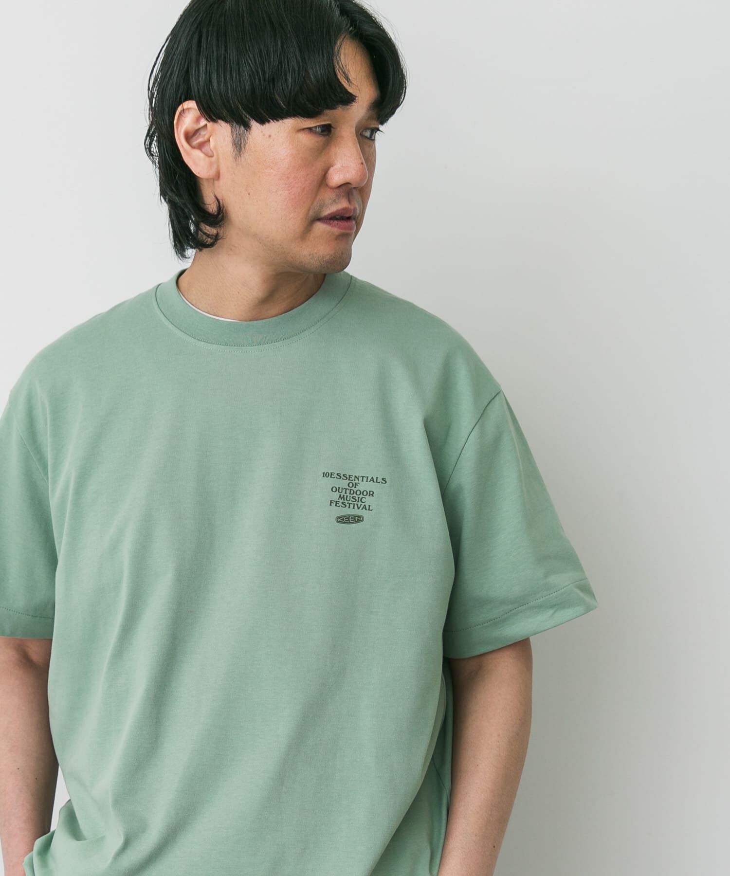 URBAN RESEARCH DOORS「『別注』KEEN&times;DOORS　OC/RP10ESSENTIALS T-SHIRTS」|Tシャツ・カットソー|