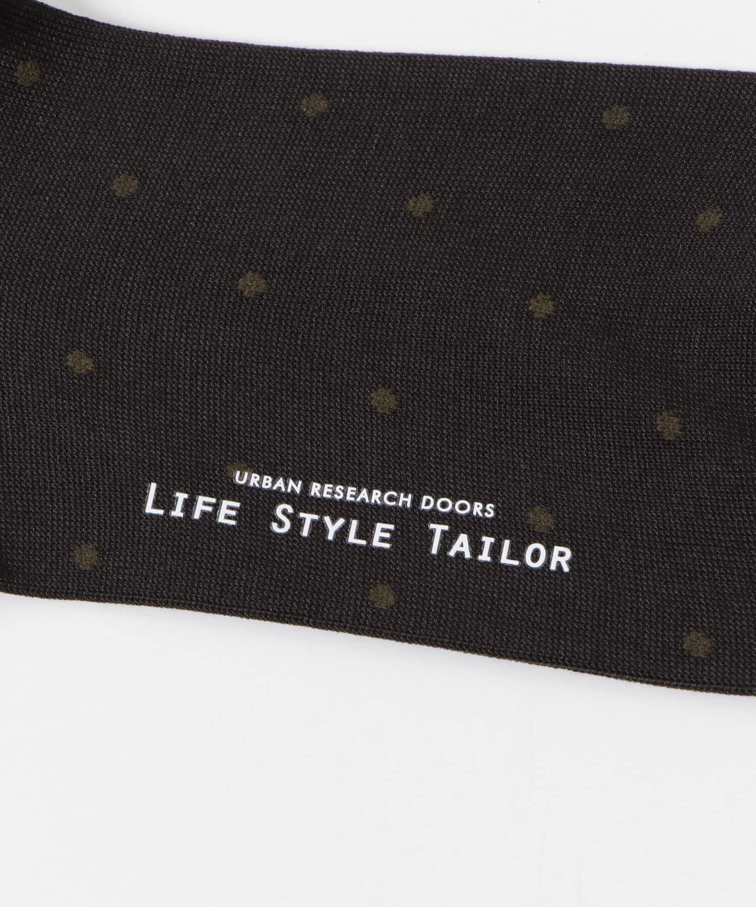 URBAN RESEARCH DOORS「LIFE STYLE TAILOR　ドット柄ドレスソックス」|ソックス|