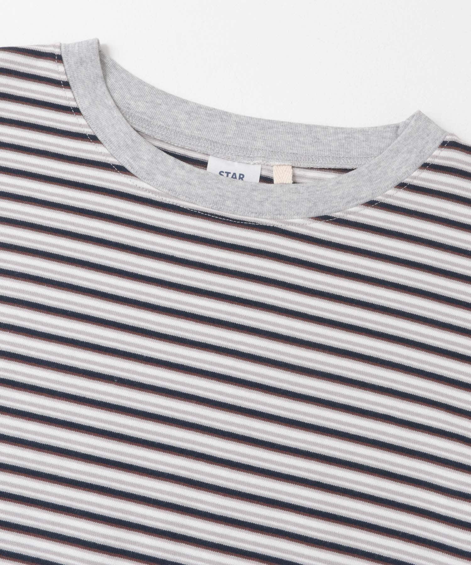 Sonny Label 「『別注』STAR&STRIPE&times;Sonny Label　マルチボーダーTシャツ」|Tシャツ・カットソー|