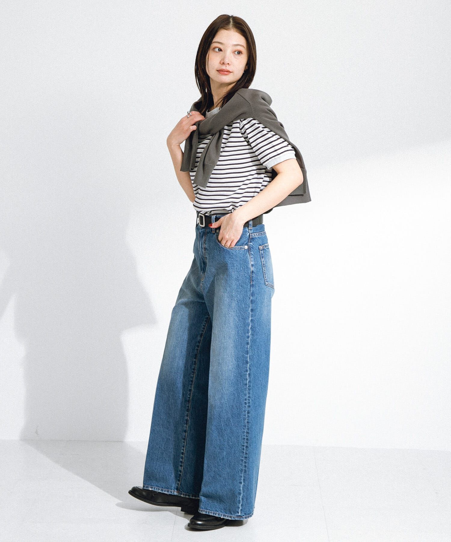 Sonny Label 「『別注』STAR&STRIPE&times;Sonny Label　マルチボーダーTシャツ」|Tシャツ・カットソー|