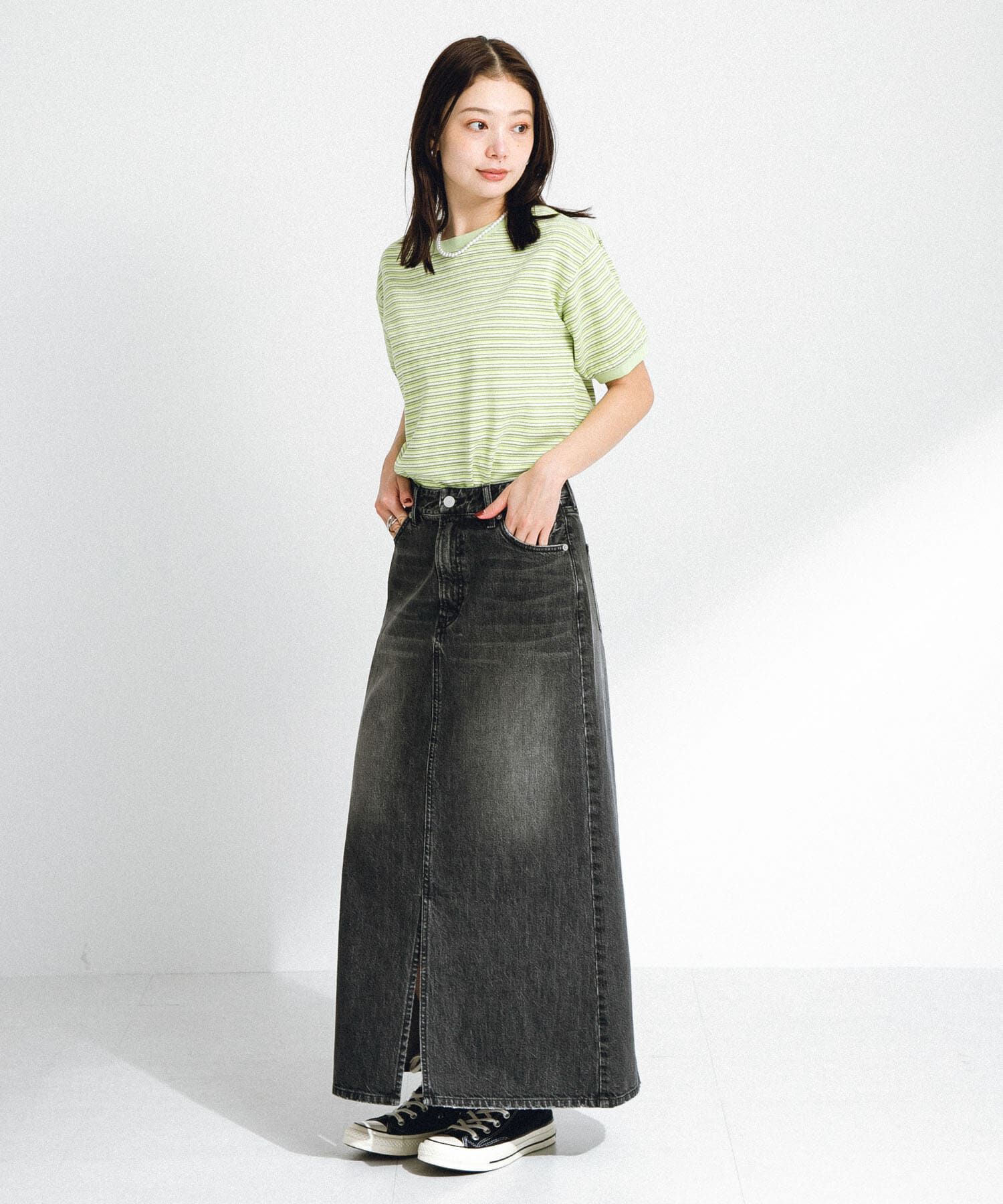 Sonny Label 「『別注』STAR&STRIPE&times;Sonny Label　マルチボーダーTシャツ」|Tシャツ・カットソー|
