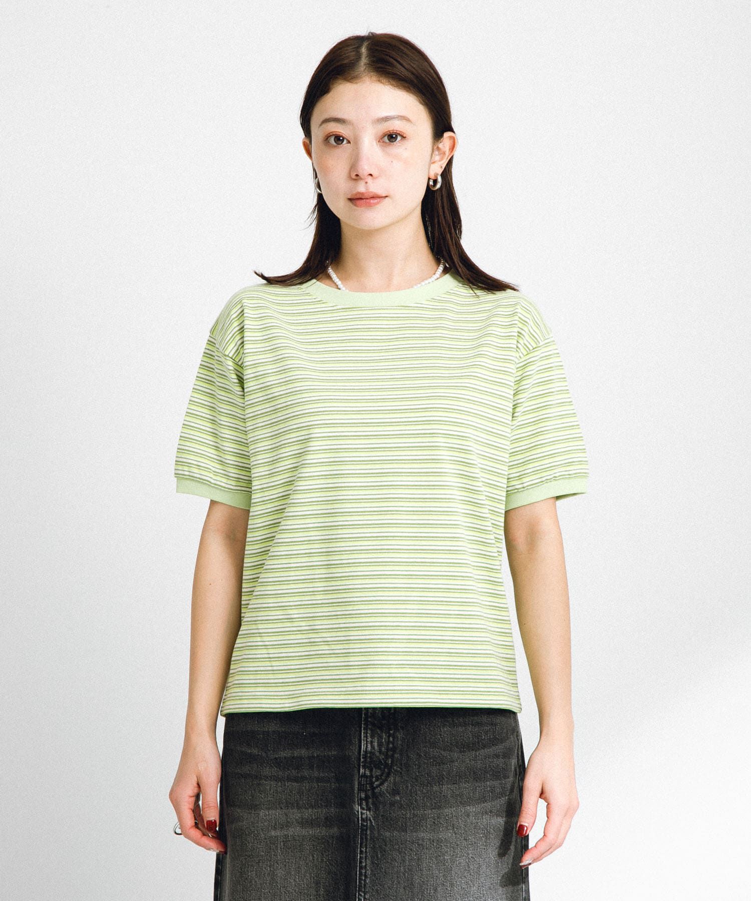 Sonny Label 「『別注』STAR&STRIPE&times;Sonny Label　マルチボーダーTシャツ」|Tシャツ・カットソー|