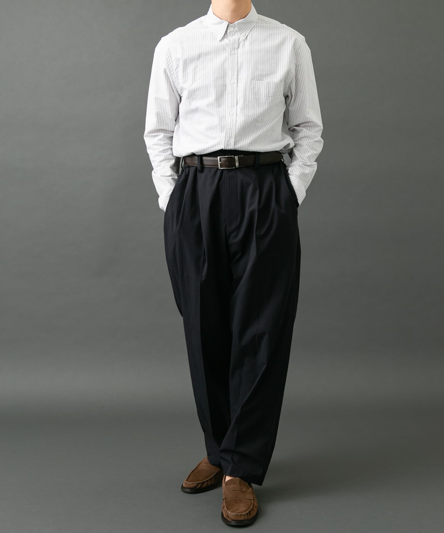 URBAN RESEARCH ROSSO「『セットアップ対応』MARUI ORIMONO　3H DryFabricストレッチ2タックパンツ」|その他|