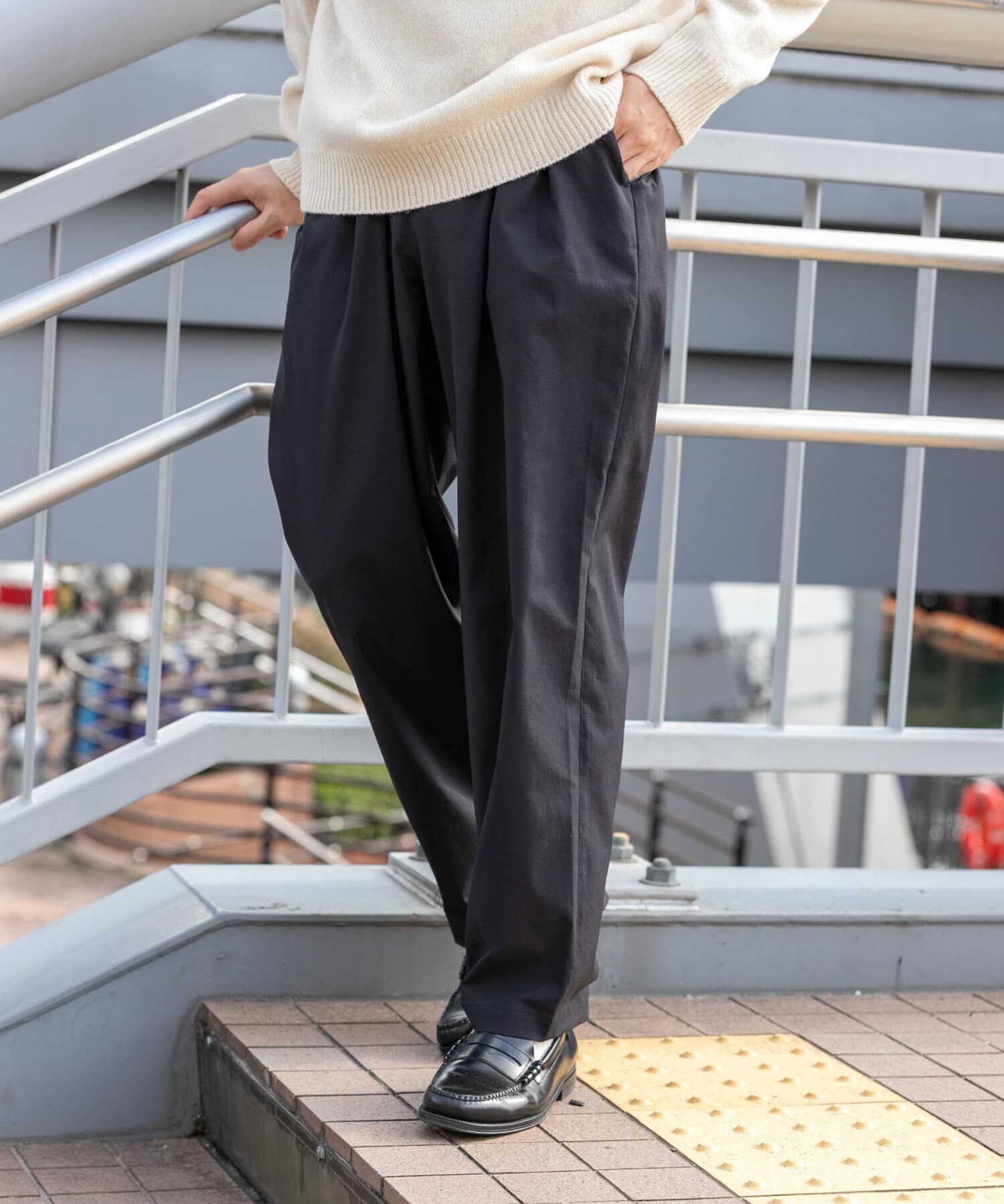 URBAN RESEARCH ROSSO「『セットアップ対応』MARUI ORIMONO　3H DryFabricストレッチ2タックパンツ」|その他|