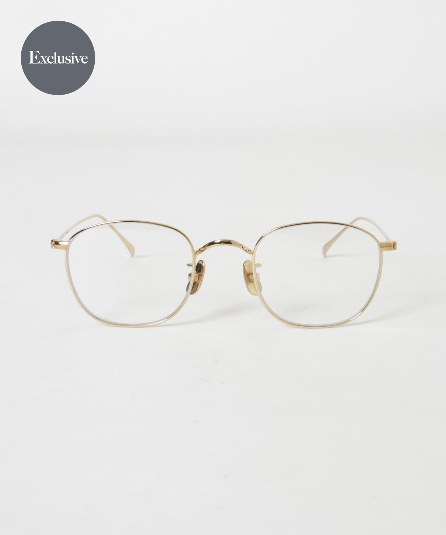 URBAN RESEARCH「『別注』KANEKO OPTICAL&times;URBAN RESEARCH　URA-8」|メガネ|ゴールド