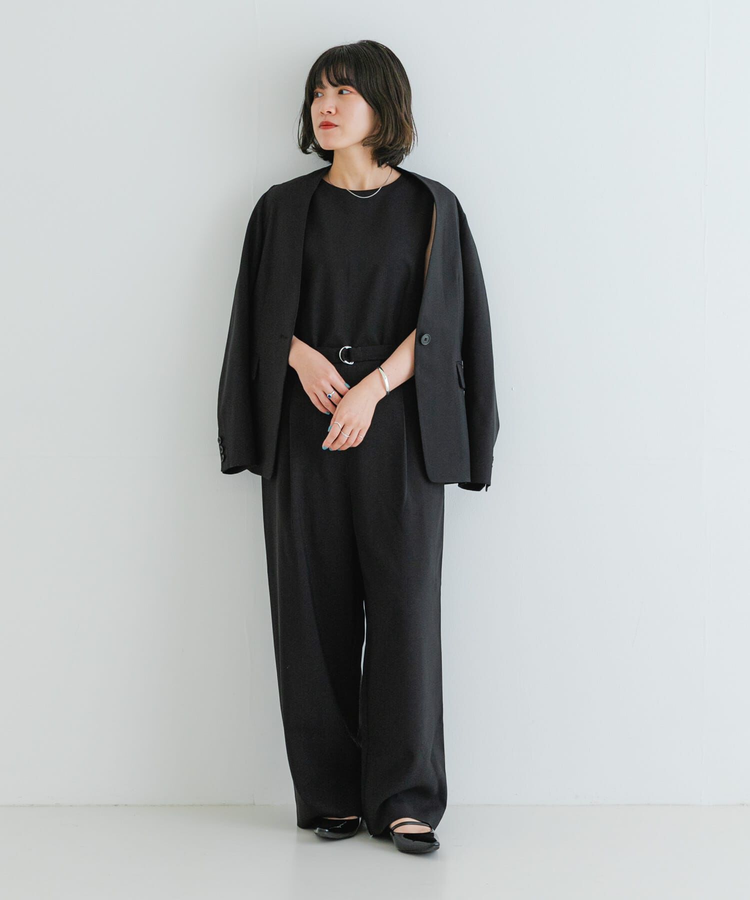 URBAN RESEARCH「『2サイズ展開』ベルト付きオールインワン」|スカート|