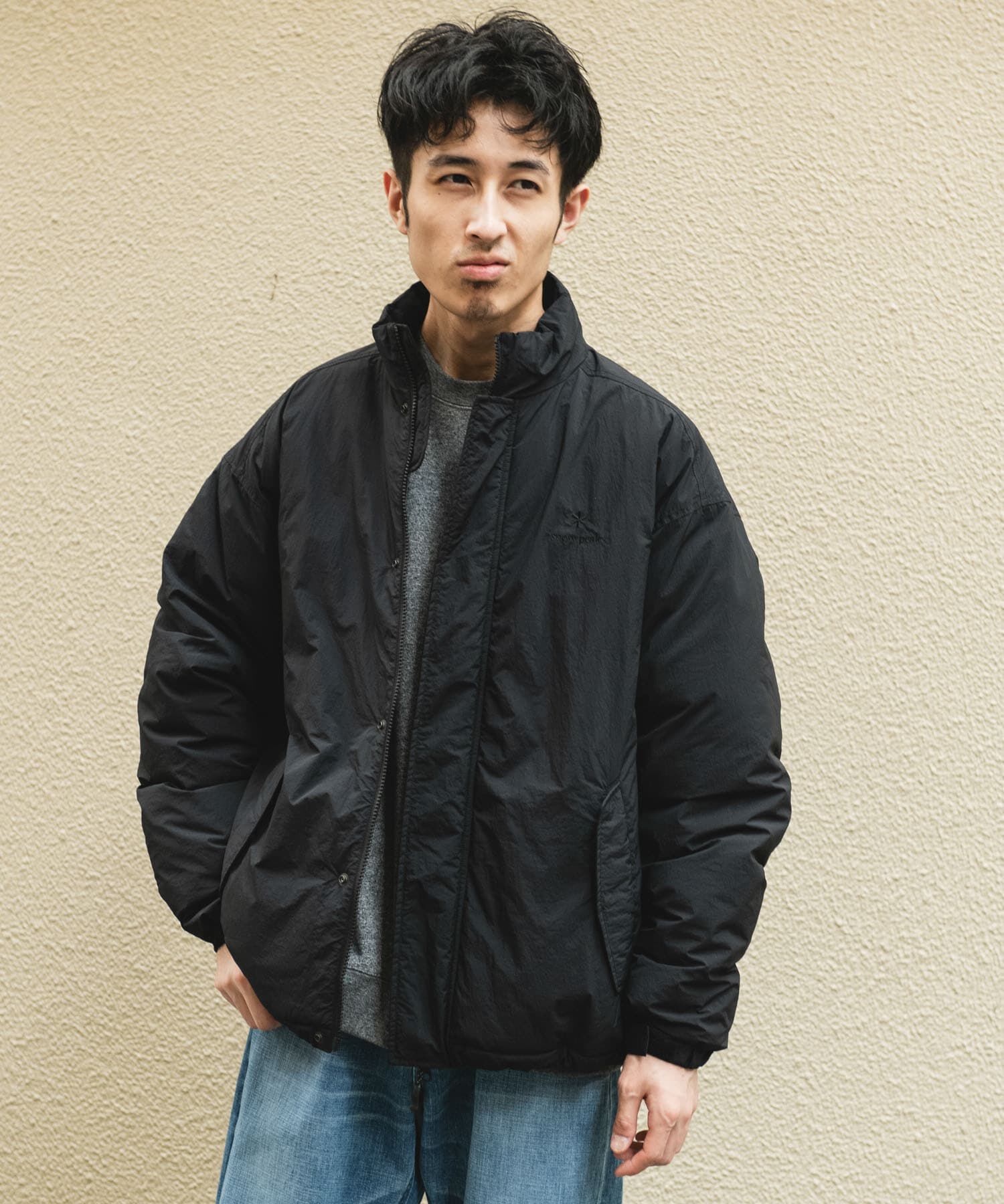 URBAN RESEARCH DOORS「『別注』Snow Peak Apparel&times;DOORS　N/T Insulation Jacket」|ノーカラーコート|