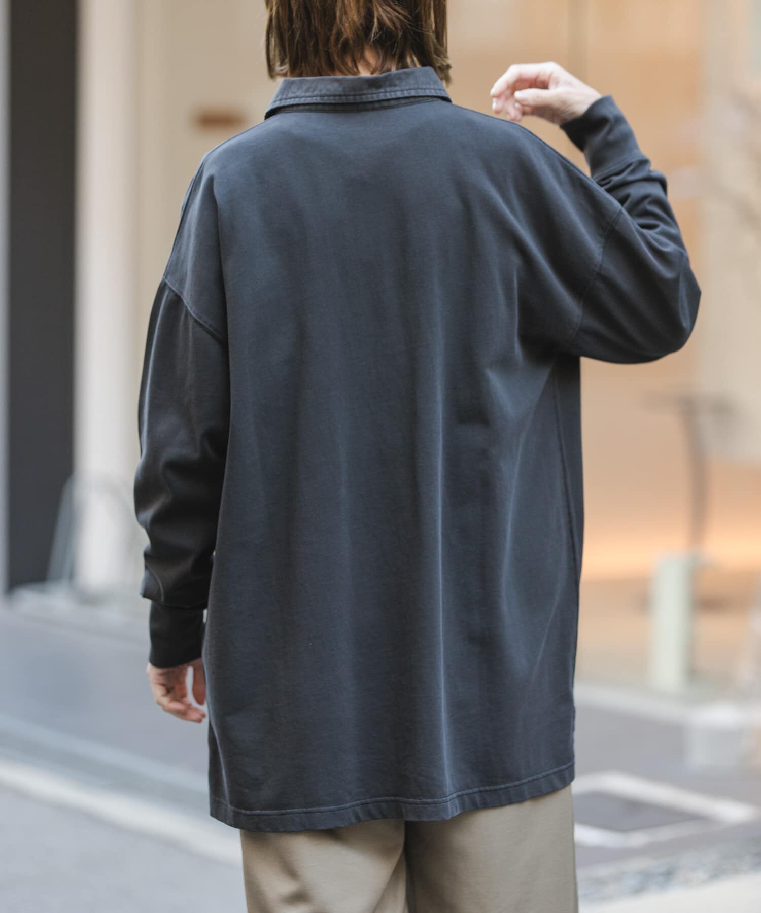 URBAN RESEARCH DOORS「FORK&SPOON　ガーメントダイビッグラガーシャツ」|Tシャツ・カットソー|