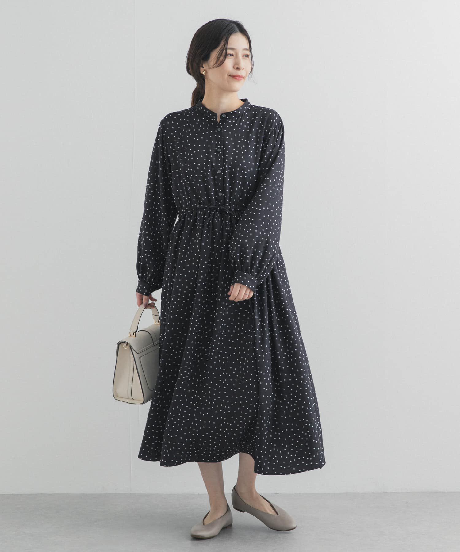 URBAN RESEARCH DOORS「ドットプリントワンピース」|ワンピース|