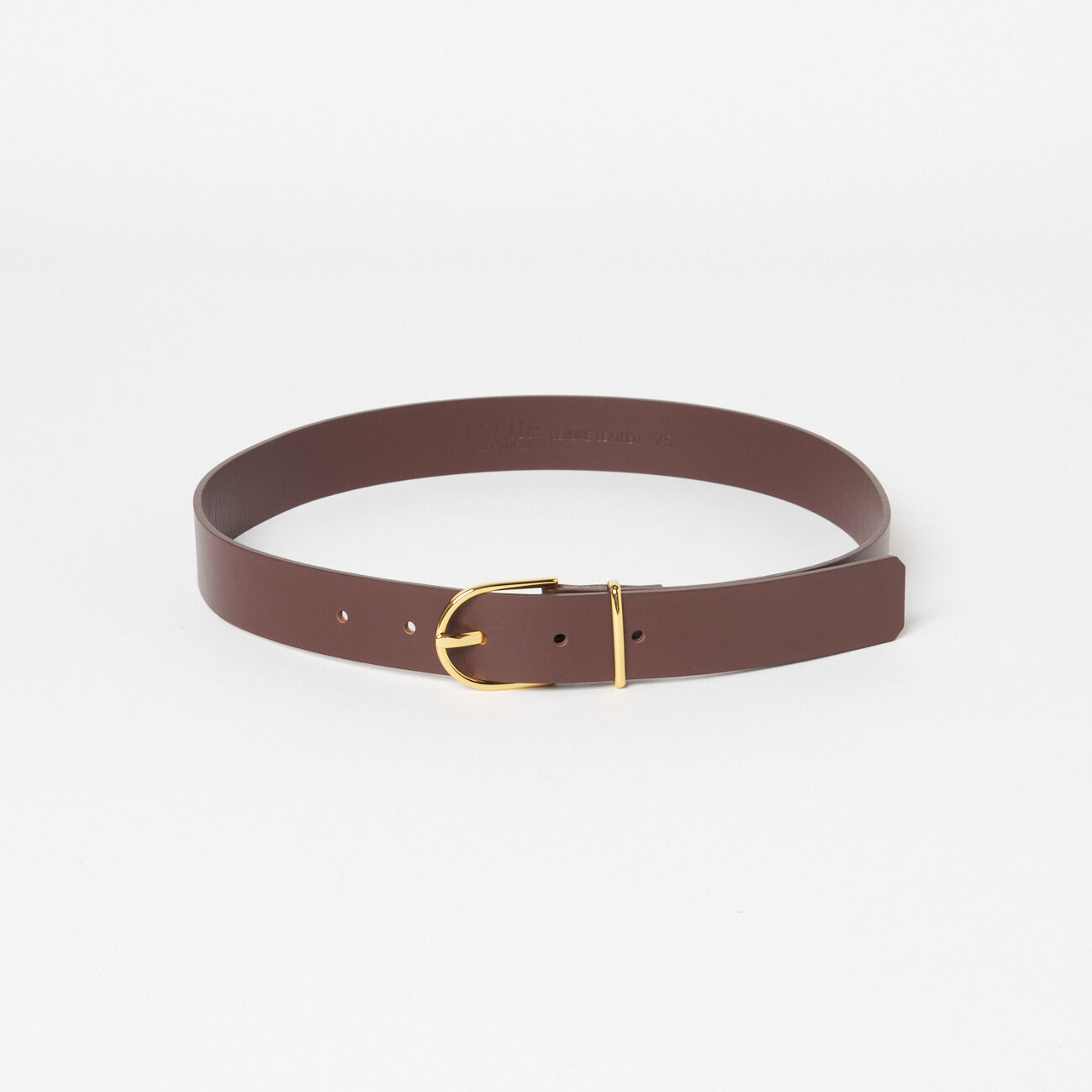  「LEFIJE TRESOR BELT 3.0」|ベルト|ダークブラウン