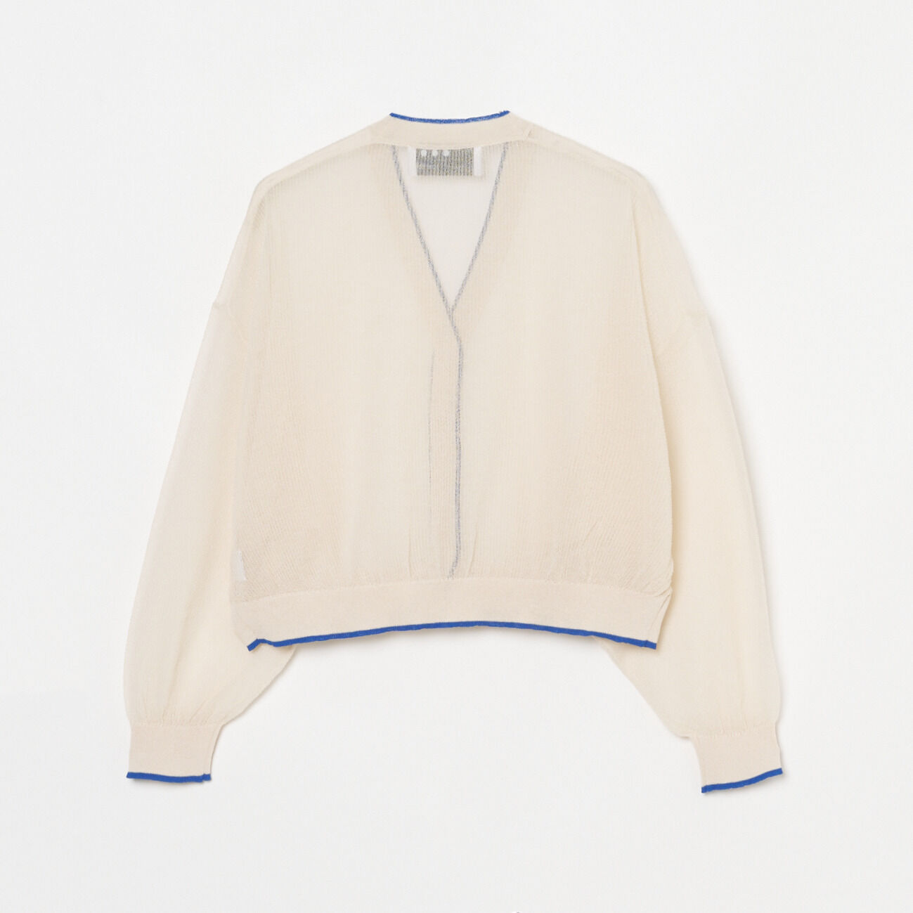  「three dots ALORA SHEER CARDIGAN」|ニット・セーター|