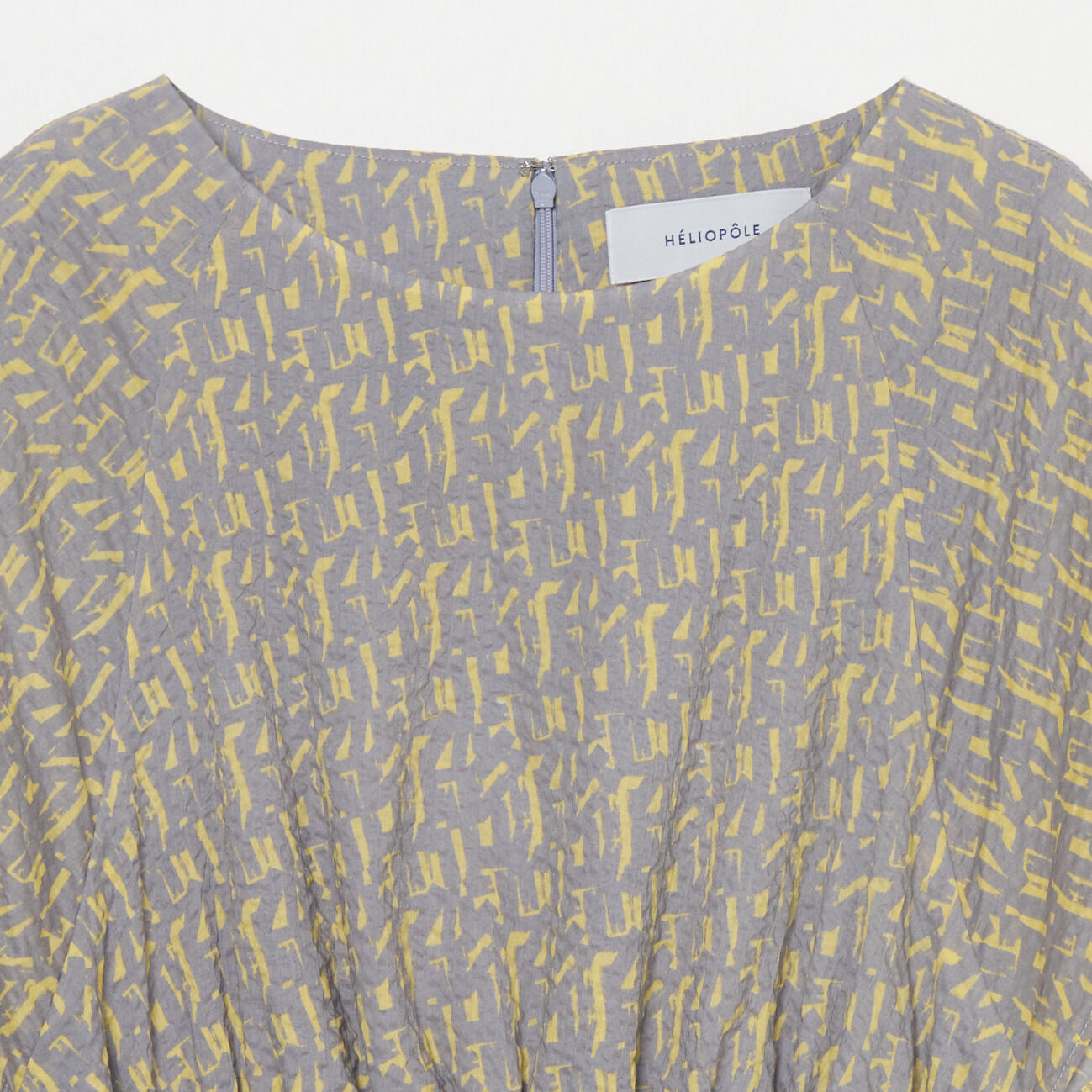HELIOPOLE「HELIOPOLE PRINTED SEERSUCKER DRESS」|ワンピース|
