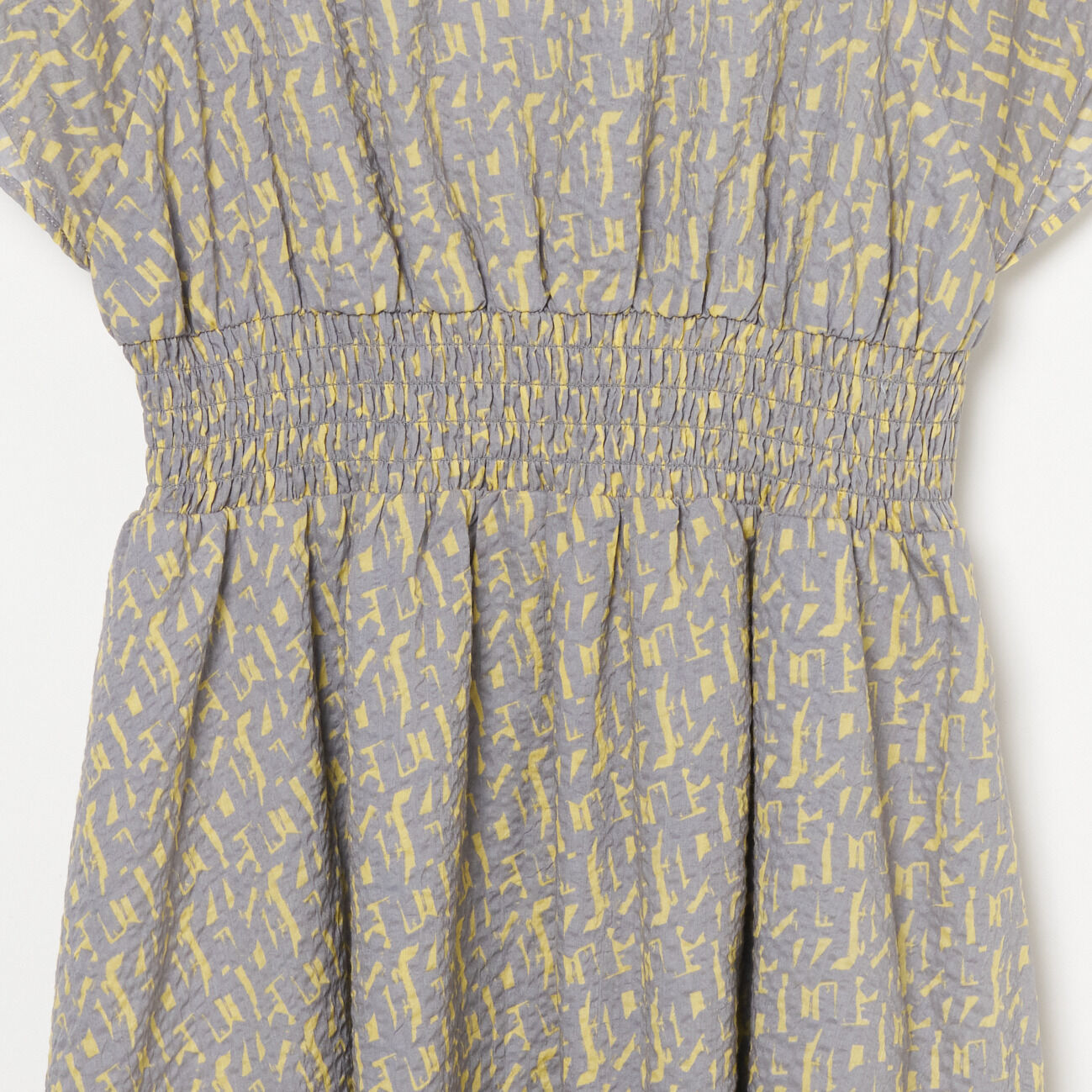 HELIOPOLE「HELIOPOLE PRINTED SEERSUCKER DRESS」|ワンピース|