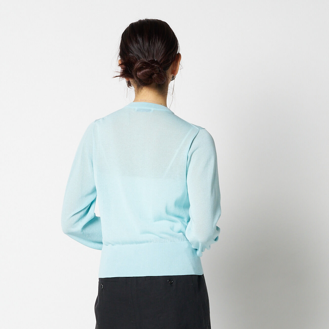 HELIOPOLE「HELIOPOLE SHEER KNIT CARDIGAN」|ニット・セーター|