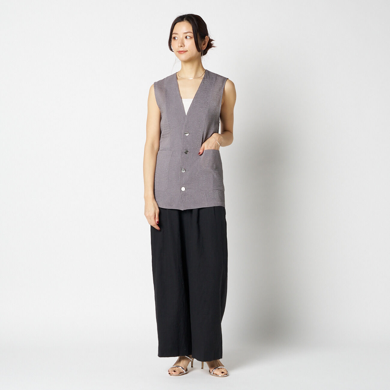 HELIOPOLE「HELIOPOLE FRENCH LINEN PANTS」|チノ|