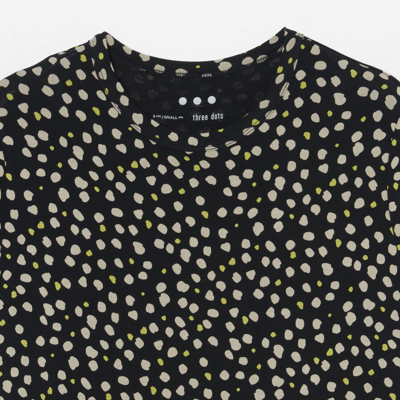  「three dots travel line dress (dot)」|ワンピース|