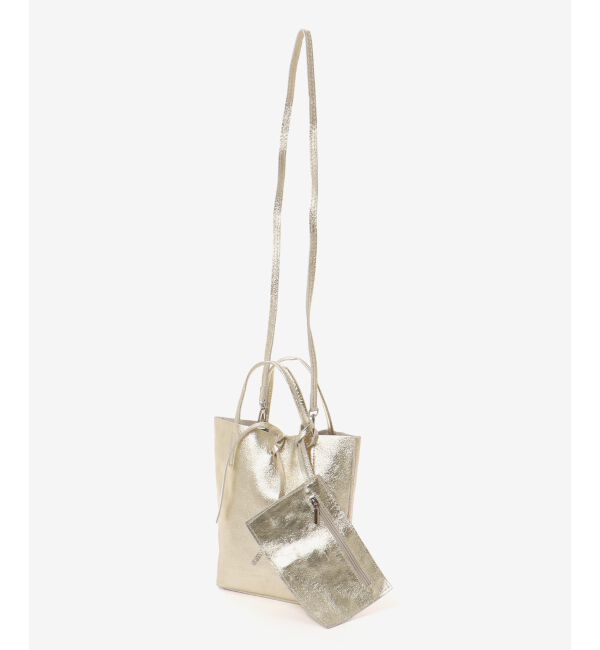 le.coeur blanc「MILLELA FIRENZE メタリックミニトートバッグ」|トートバッグ|