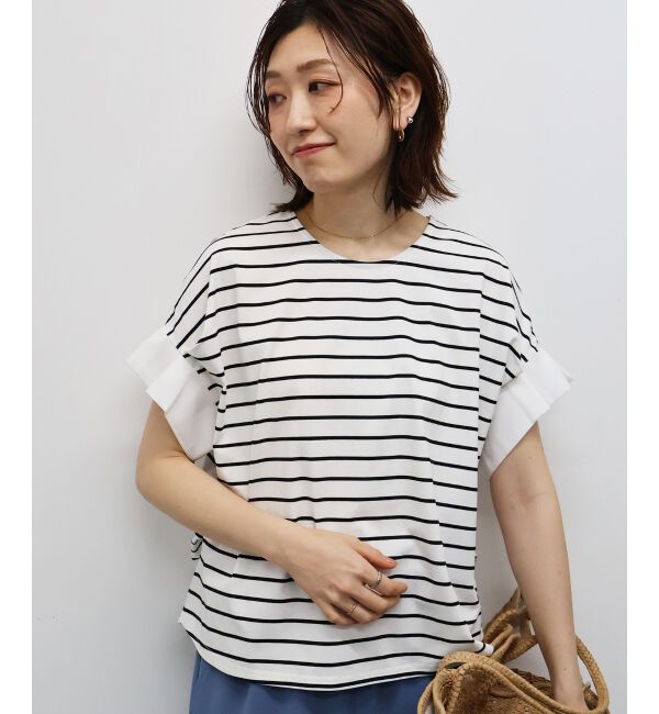  「ドライコットンタックスリーブプルオーバー」|Tシャツ・カットソー|