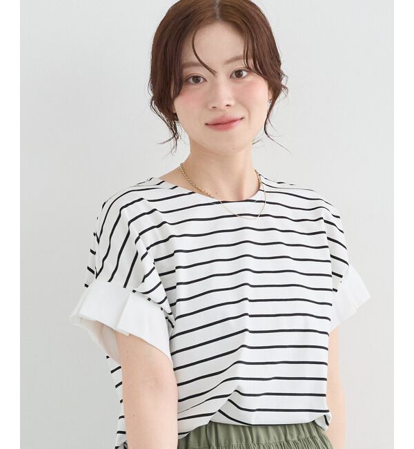  「ドライコットンタックスリーブプルオーバー」|Tシャツ・カットソー|
