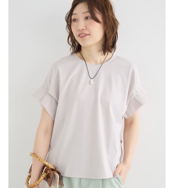  「ドライコットンタックスリーブプルオーバー」|Tシャツ・カットソー|ｸﾞﾚｰｼﾞｭ