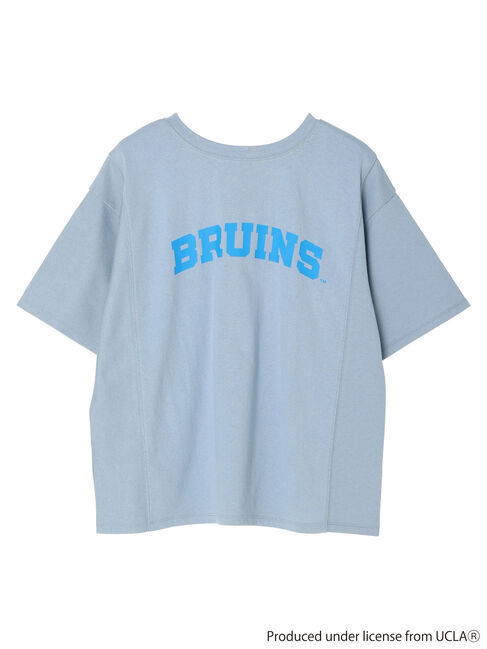 earth music&ecology「別注 UCLA バック切り替え半袖Tシャツ」|Tシャツ・カットソー|