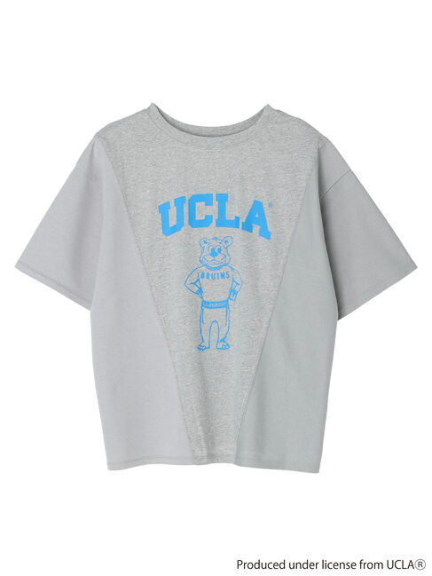 earth music&ecology「別注 UCLA バック切り替え半袖Tシャツ」|Tシャツ・カットソー|